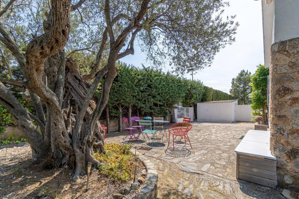 Mb1-House With Big Garden ,Swimming-Pool, & Barbacue In Roses别墅 外观 照片