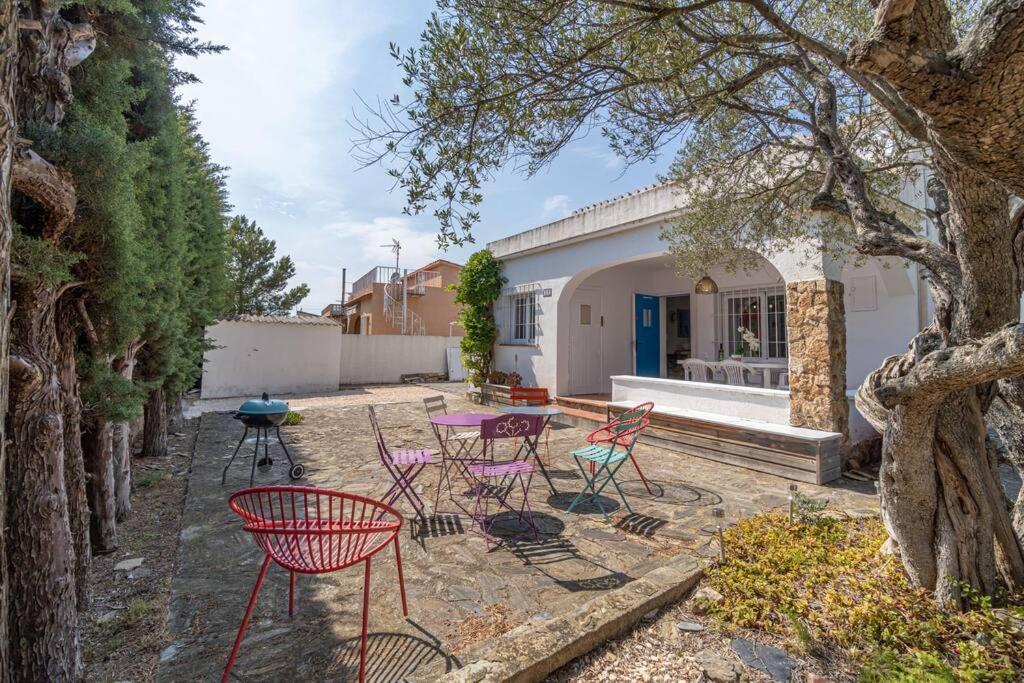 Mb1-House With Big Garden ,Swimming-Pool, & Barbacue In Roses别墅 外观 照片