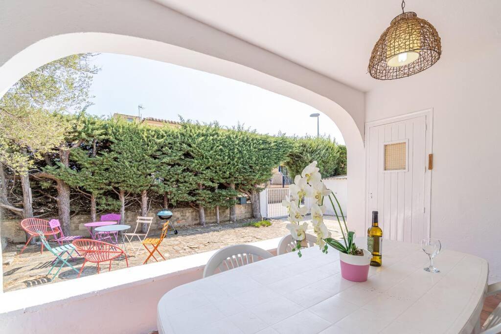 Mb1-House With Big Garden ,Swimming-Pool, & Barbacue In Roses别墅 外观 照片