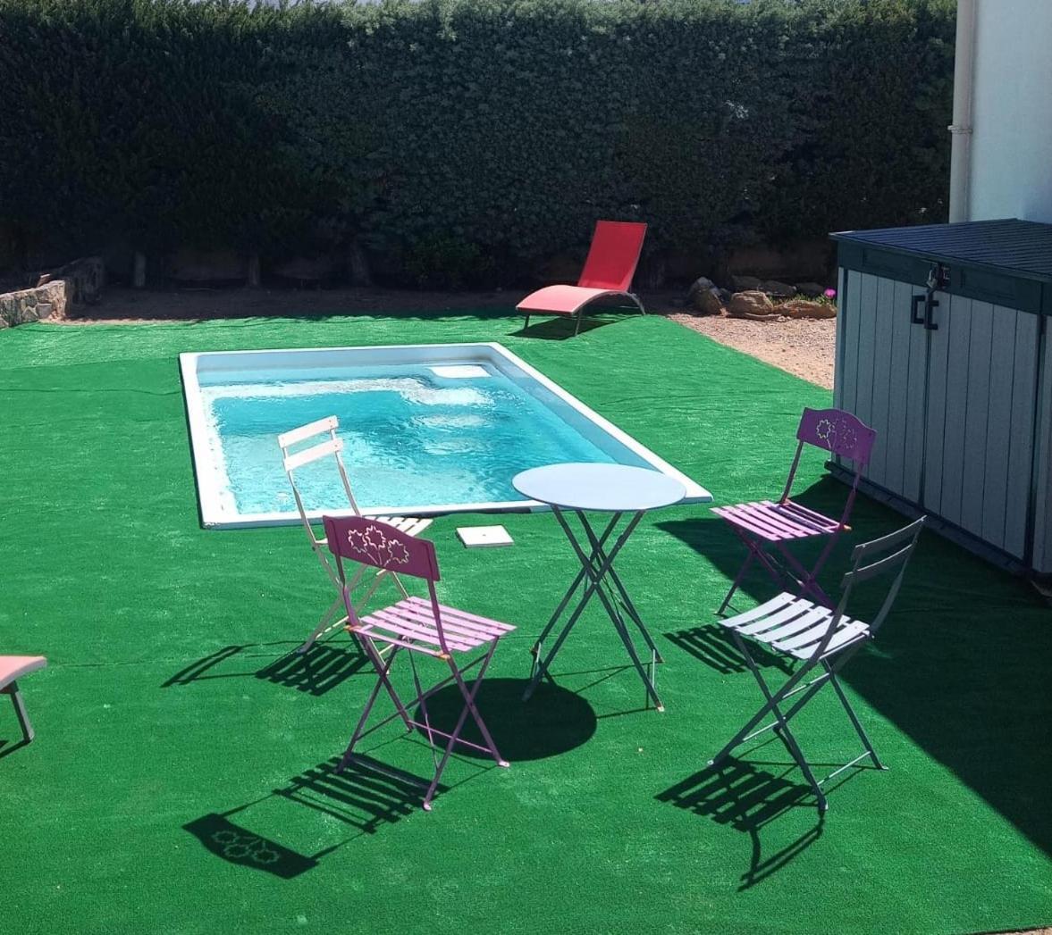 Mb1-House With Big Garden ,Swimming-Pool, & Barbacue In Roses别墅 外观 照片